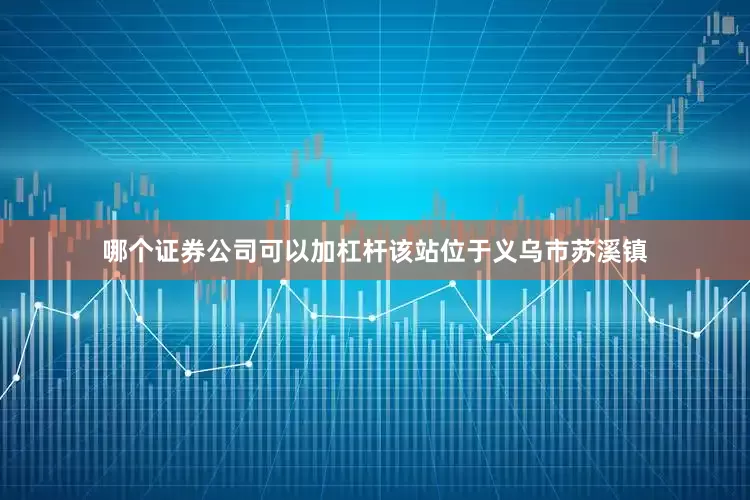 哪个证券公司可以加杠杆该站位于义乌市苏溪镇