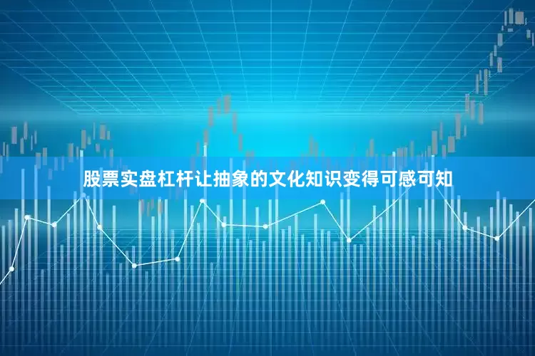 股票实盘杠杆让抽象的文化知识变得可感可知